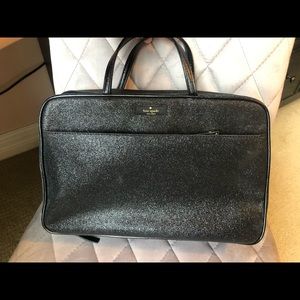 Kate Spade Glittery Makeup Travel Bag
